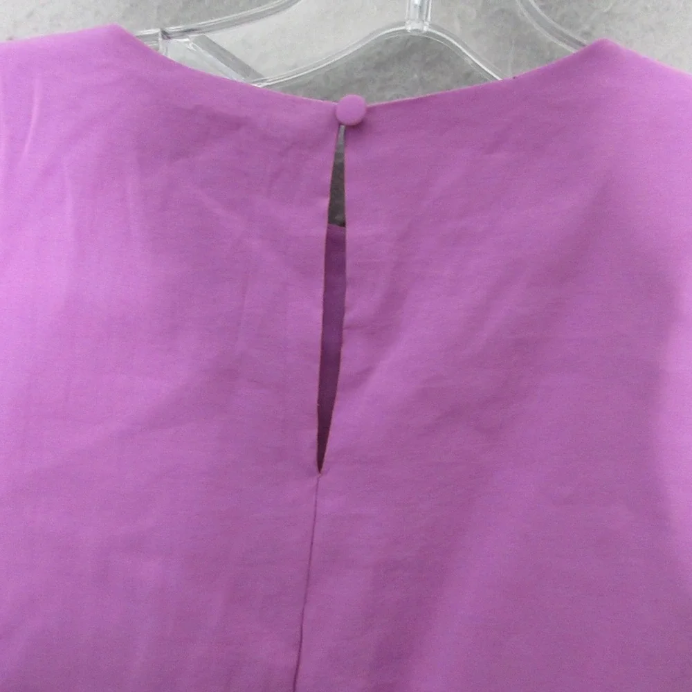 Abercrombie & Fitch Dress Purple Maxi Drape Wedding Guest Minimalist Flowy NWT
